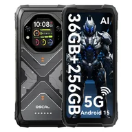 Telefony komórkowe - Oscal TANK 1 12GB/256GB Czarny - miniaturka - grafika 1