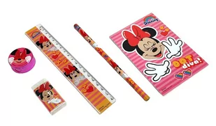 Mini zestaw przyborów szkolnych Myszka Minnie - Przybory szkolne - miniaturka - grafika 1