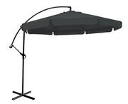 GoodHome Duży parasol ogrodowy składany 350 cm Goodhome Szary - Darmowe płatności online! DP-HG300 DARK G
