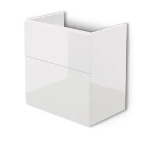 Szafka łazienkowa pod umywalkę Deante Prizma 60 cm biały połysk STU_6U61 - Szafki łazienkowe - miniaturka - grafika 1