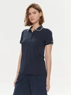 Koszulki i topy damskie - CMP Polo 31T5066 Granatowy Regular Fit - miniaturka - grafika 1