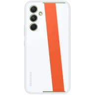 Etui i futerały do telefonów - Samsung Slim Strap Cover do Galaxy A54 (biały) - miniaturka - grafika 1