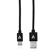 Kable USB - V7 Kabel USB USB-C USB-A 2m V7U2AC-2M-BLK-1E - miniaturka - grafika 1