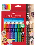 Przybory szkolne - Faber-Castell Kredki (24 szt.) "Colour Grip Skin Tones" - miniaturka - grafika 1