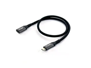 Equip 128371 kabel USB 1 m USB 3.2 Gen 2 (3.1 Gen 2) USB C Czarny - Kable komputerowe i do monitorów - miniaturka - grafika 1