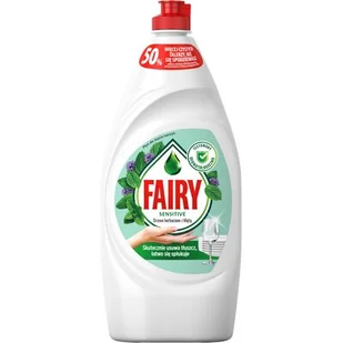 Fairy płyn do mycia naczyń Teatree & Mint 900ml - Płyny do naczyń - miniaturka - grafika 1