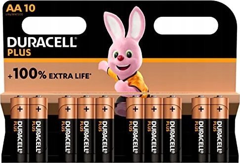 Duracell Duracell Batterie Plus NEW - AA MN1500/LR06 Mignon 10St.