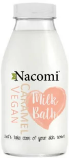 Nacomi Milk Bath mleko do kąpieli Karmel 300ml - Kosmetyki do kąpieli - miniaturka - grafika 1