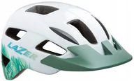 Kaski rowerowe - Kask Rowerowy Dziecięcy Lazer Gekko (50-56Cm) White Tropical - miniaturka - grafika 1