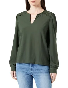ONLY Onlsilja L/S Lace Top JRS bluzka damska, Duffel Bag, XL - Bluzki damskie - miniaturka - grafika 1