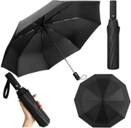 Parasole - Parasol Automatyczny Pokrowiec 12-Żeberkowy Czarny 105 cm - miniaturka - grafika 1