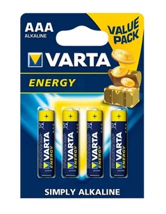 Varta BATERIE ALKALICZNE R3 (AAA) 4SZT ENERGY 4103 - Baterie i akcesoria - miniaturka - grafika 2