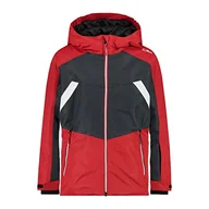 Kurtki i płaszcze dla chłopców - CMP - Kid Jacket Fix Hood, Boy, Ferrari, 98 - miniaturka - grafika 1