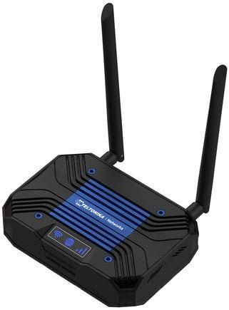 Teltonika TCR100, Wi-Fi 5 802.11ac, Dual-band 2.4 GHz / 5 GHz, Ethernet LAN, 4G, Black, Tabletop router TCR100000000