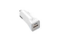 Ładowarki samochodowe - ŁAD. SAM. MX KAPPA 18W PD+QC, USB-A+C + KABEL C/LIGHTNING 20W PD, WHITE/BIAŁY - miniaturka - grafika 1