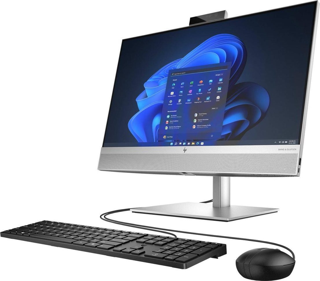 Komputer HP HP EliteOne 840 G9 - Wolf Pro Security - All-in-One Komplettlosung - Core i7 i7-14700 / 2.1 GHz - RAM 32 GB - SSD 1 TB - NVMe - UHD Graphics 770 - 1GbE, Wi-Fi 6E, Bluetooth Dual-Mode - WLAN: 802.11a/b/g/n/ac/ax Wi-Fi 6E, Bluetooth 5.3 WLAN