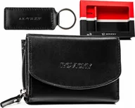 Portfele - Rovicky Zestaw prezentowy: skórzany portfel damski i brelok - Rovicky NoSize - miniaturka - grafika 1