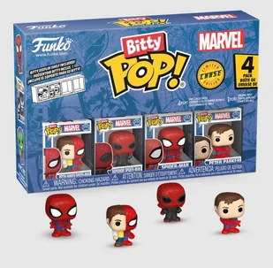 funko pop! marvel bitty 4 pack 2.5cm spider-man peter parker figurka - Figurki dla dzieci - miniaturka - grafika 1