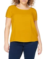 Koszulki i topy damskie - ONLY Damski Onlfirst One Life Ss Solid Top Noos WVN T-Shirt, złoty żółty, 36 - miniaturka - grafika 1