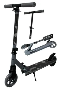 Duża Hulajnoga H10 SZARA Składana R-Sport koła 145 mm do 100 kg - Hulajnogi - miniaturka - grafika 1