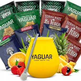 Zestaw startowy Yerba Mate Tykwa Bombilla 12x - Yerba Mate - miniaturka - grafika 1