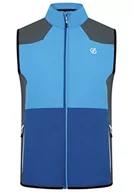 Kurtki męskie - Dare2b męska kurtka kamizelka Aptile II, Teton Blue/Orion Grey/Snorkel niebieski, M - miniaturka - grafika 1