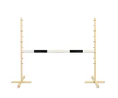 Maskotki i pluszaki - Przeszkoda Skokowa Do Hobby Horse 160Cm, H-120 Cm, Belka 50Mm – Czarna - miniaturka - grafika 1