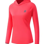 Inne - TEMU Damska bluza z kapturem FILAROLA, z długim rękawem, odpowiednia do ćwiczeń w pomieszczeniach, wędkowania, fitnessu na świeżym powietrzu, jogi i - miniaturka - grafika 1