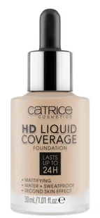 Catrice HD Liquid Coverage podkład w płynie 020 Rose Beige 30ml - Podkłady do twarzy - miniaturka - grafika 3