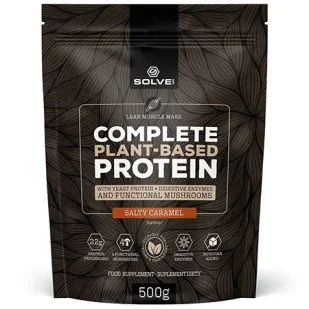 SOLVE LABS COMPLETE PLANT-BASED PROTEIN BIAŁKO WEGAŃSKIE PROSZEK 500G - Odżywki białkowe - miniaturka - grafika 1