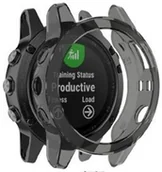 Akcesoria do pulsometrów i zegarków sportowych - Silikonowe Etui Do Garmin Fenix 5 - miniaturka - grafika 1