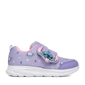 Buty dla dziewczynek - Sneakersy Disney Classics CEO-BIC-SS26-338DCLS Fioletowy - miniaturka - grafika 1