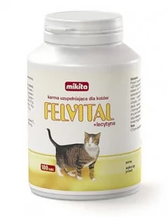 Felvital Plus Lecytyna 100 tabl. - Suplementy i witaminy dla kotów - miniaturka - grafika 1
