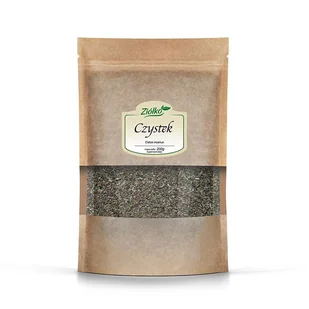 KRAUTEX Czystek Ziółko suszony czystek 200g - Suplementy naturalne - miniaturka - grafika 1