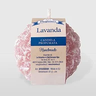 Świece - La Briantina świeca zapachowa dekoracyjna kula, czas trwania 3.5 godziny, średnica 5.5 cm, antyczna róża, zapach lawendy - miniaturka - grafika 1