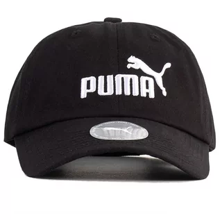 Czapki dla dzieci - Czapka z daszkiem Puma ESS Cap JR Peacoat-No.1 02168801 - czarna - grafika 1