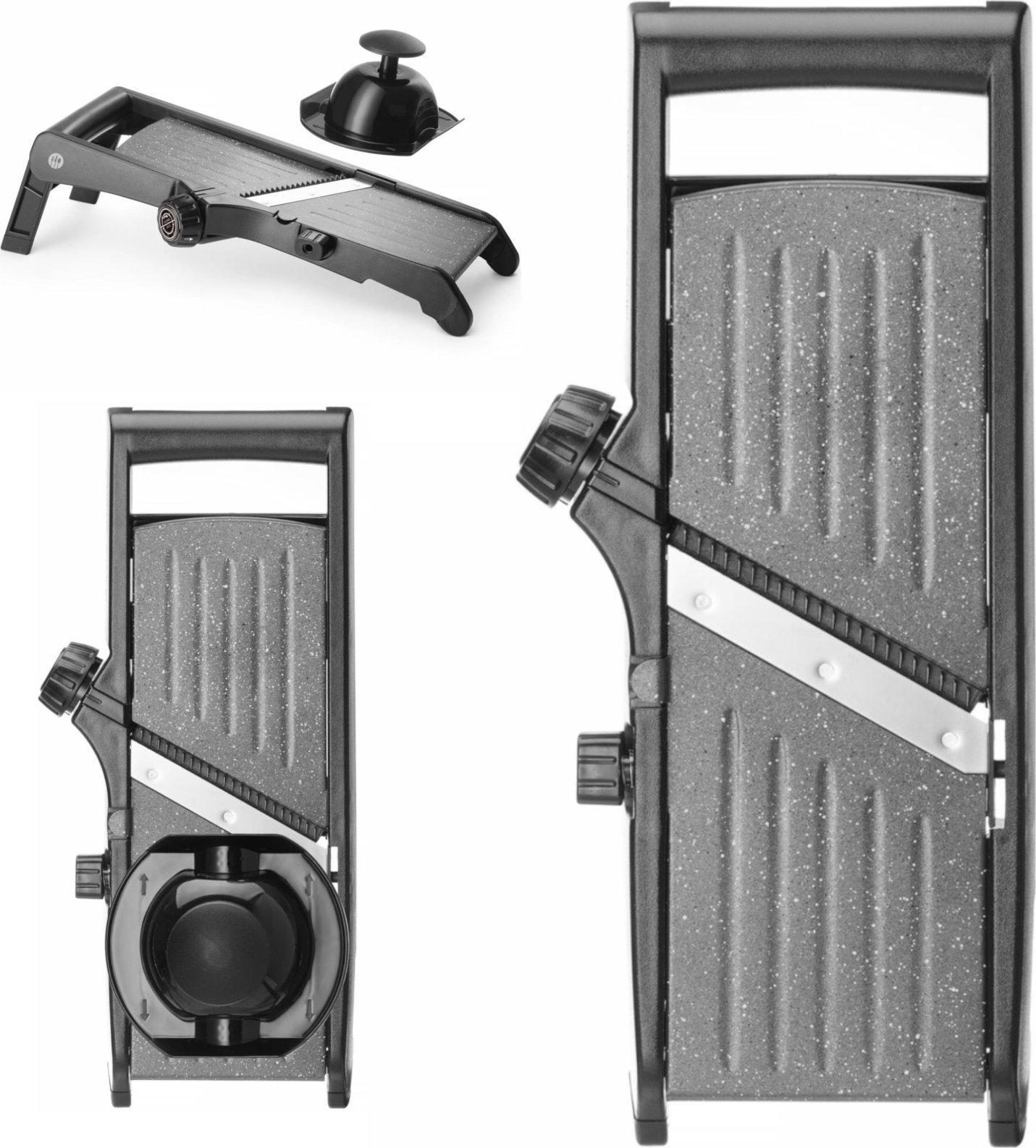 Rozdrabniacz Hendi Mandolina japońska do szatkowania warzyw owoców HENDI SAMURAI 0.5 - 9 mm Mandolina japońska do szatkowania warzyw owoców HENDI SAMURAI 0.5 - 9 mm