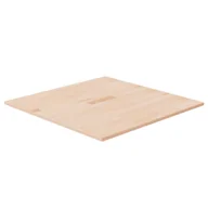 Blaty meblowe i parapety okienne - Kwadratowy blat do stolika, 70x70x1,5 cm, surowe drewno dębowe - miniaturka - grafika 1