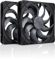 Wentylatory komputerowe - Wentylator Noctua NF-A14x25 G2 PWM Sx2-PP chromax.black wentylator obudowy 140 mm 2 sztuki NF-A14x25 G2 PWM Sx2-PP CH.BK - miniaturka - grafika 1