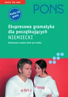 Książki do nauki języka niemieckiego - Pons Ekspresowa Gramatyka Niemiecka - miniaturka - grafika 1