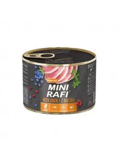 Rafi Mini z kaczką karma mokra dla psów ras małych i miniaturowych 185g - Mokra karma dla psów - miniaturka - grafika 1