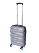 Walizki - Mała kabinowa walizka DIELLE 150 Srebrna - miniaturka - grafika 1