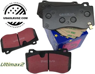 Klocki hamulcowe przednie EBC Ultimax2 Dodge Challenger Scat Pack - Klocki hamulcowe - miniaturka - grafika 6