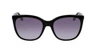 Okulary przeciwsłoneczne - Calvin Klein Damskie okulary przeciwsłoneczne CK23500S, czarne, jeden rozmiar, Czarny, Rozmiar uniwersalny - miniaturka - grafika 1