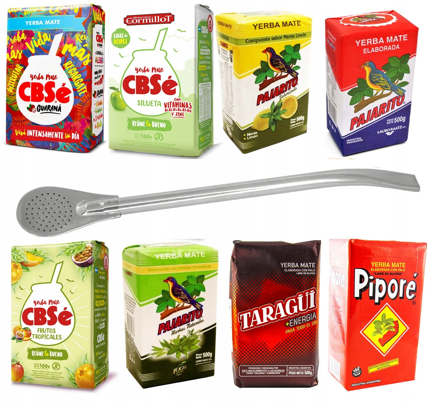 Zestaw Najlepszych Yerba Mate 8x500g Bombilla!