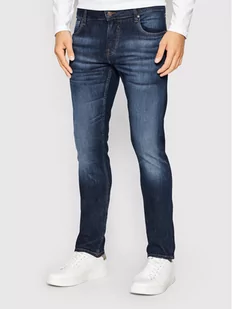 Guess Jeansy Miami M2YAN1 D4Q41 Granatowy Skinny Fit - Spodnie męskie - miniaturka - grafika 1