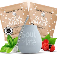 Yerba Mate - Zestaw do yerba mate Bombilla Tykwa Matero - miniaturka - grafika 1