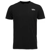 Koszulki sportowe męskie - BLACK DIAMOND M SS Ridges Tee Black XL - miniaturka - grafika 1