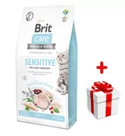 Sucha karma dla kotów - BRIT Care Cat Grain-Free Sensitive Allergy Management Insect 400g + niespodzianka dla kota GRATIS! - miniaturka - grafika 1