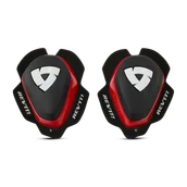 Akcesoria motocyklowe - Ślizgacze Kolan REV'IT! Czerwony/Czarny/Złamany Biały - miniaturka - grafika 1